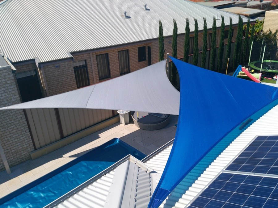 Perth Residential Shade Sails - Stuart Bell Sails