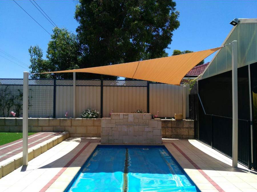Backyard Pool Shade Sails - Stuart Bell Shade Sails