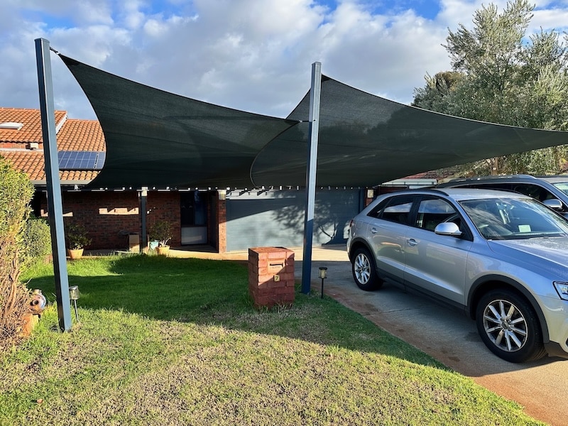 Bullcreek Shade Over Cars 2 Bullcreek Shade Sail Over Cars