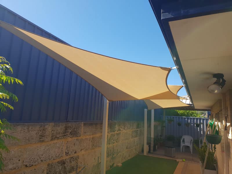 Cannington. Courtyard sails