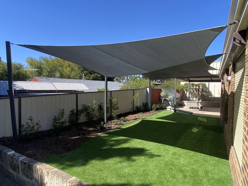 Murdoch Shade over courtyard